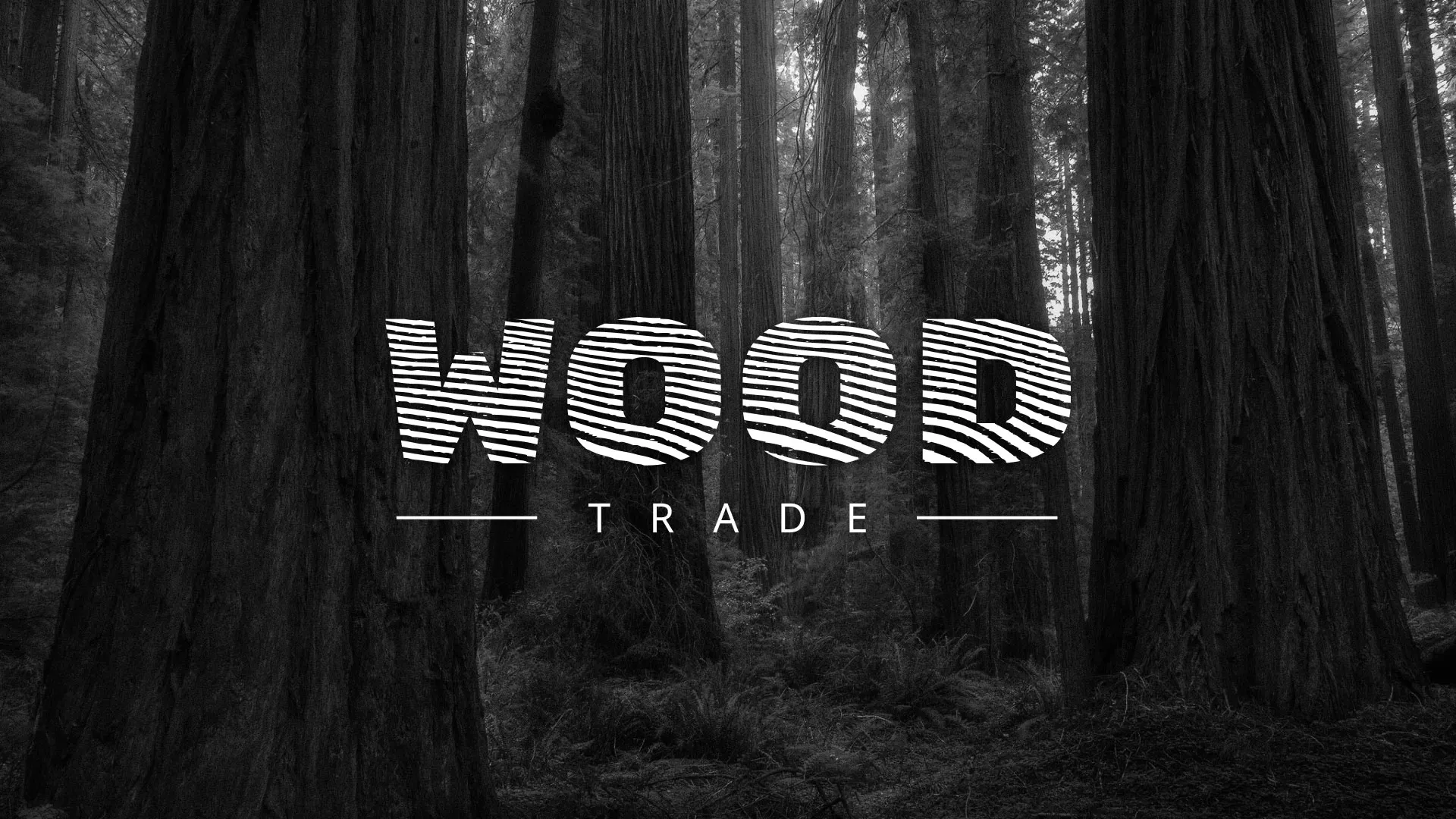 Разработка логотипа для компании «Wood Trade» в Новоржеве